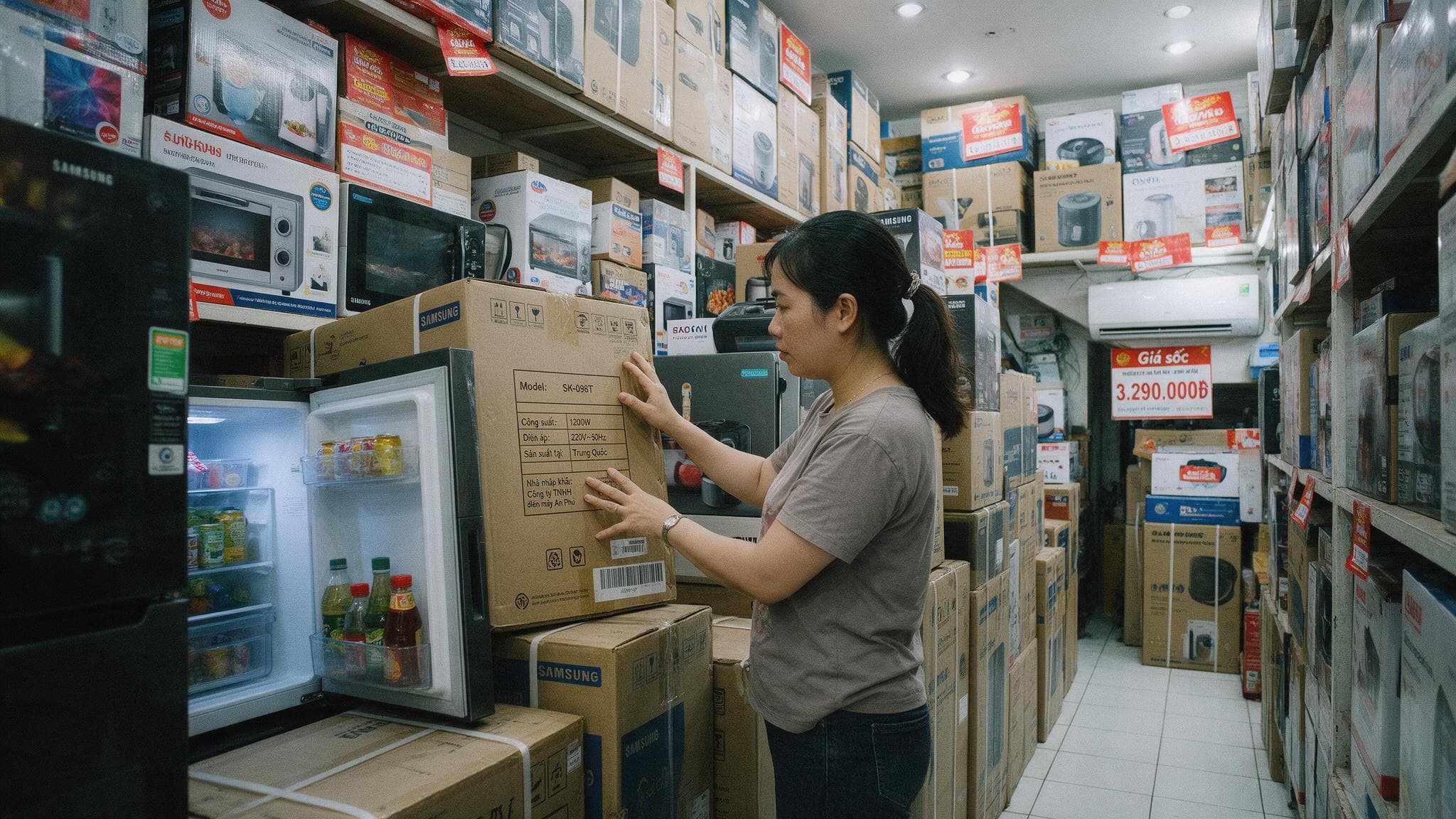 Đọc thông số thiết bị gia dụng trước khi nghe quảng cáo