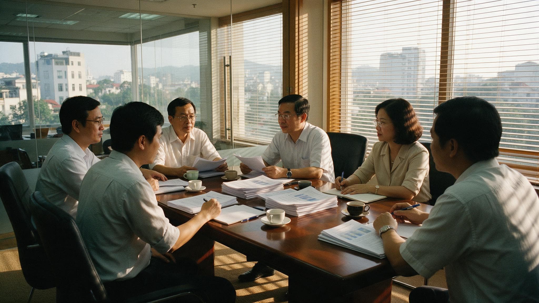 Cuộc họp điều hành gọn trong một giờ