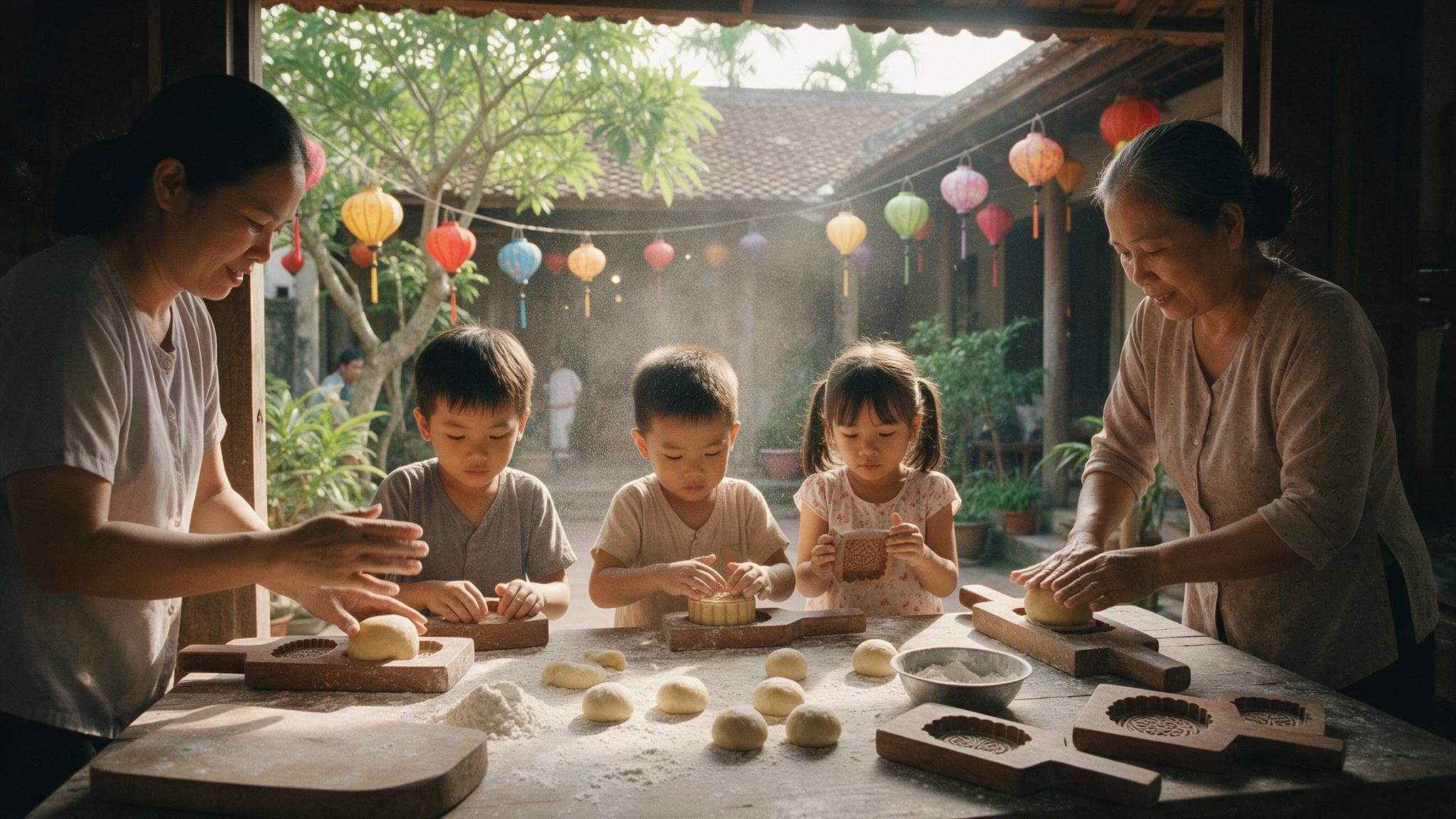 Cooking: Làm bánh trung thu cùng nhau