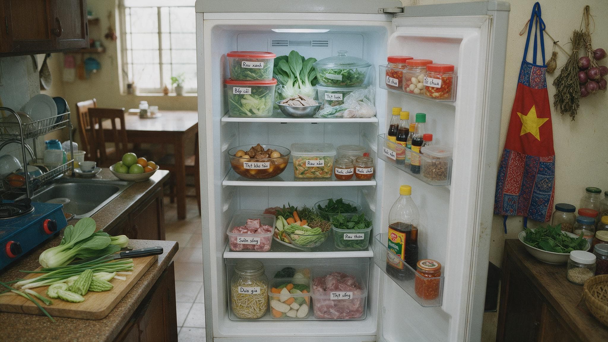 Bảo quản thực phẩm đúng ngăn tủ lạnh