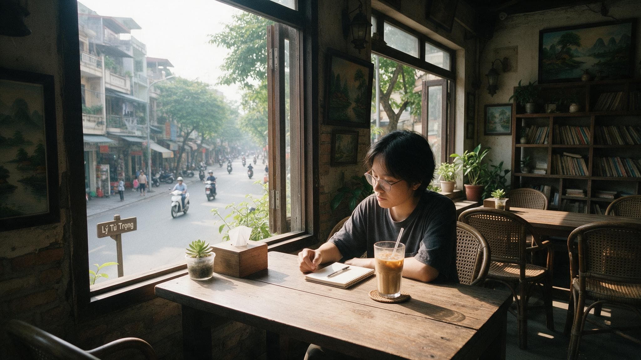 Đi cà phê một mình và nghĩ cho rõ