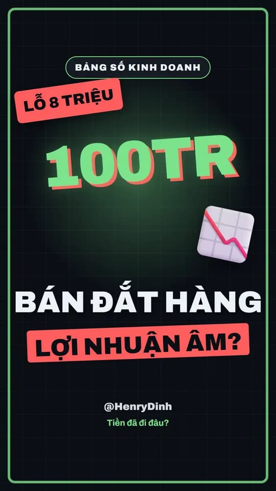 Ảnh bìa video mẫu dạng Bảng số